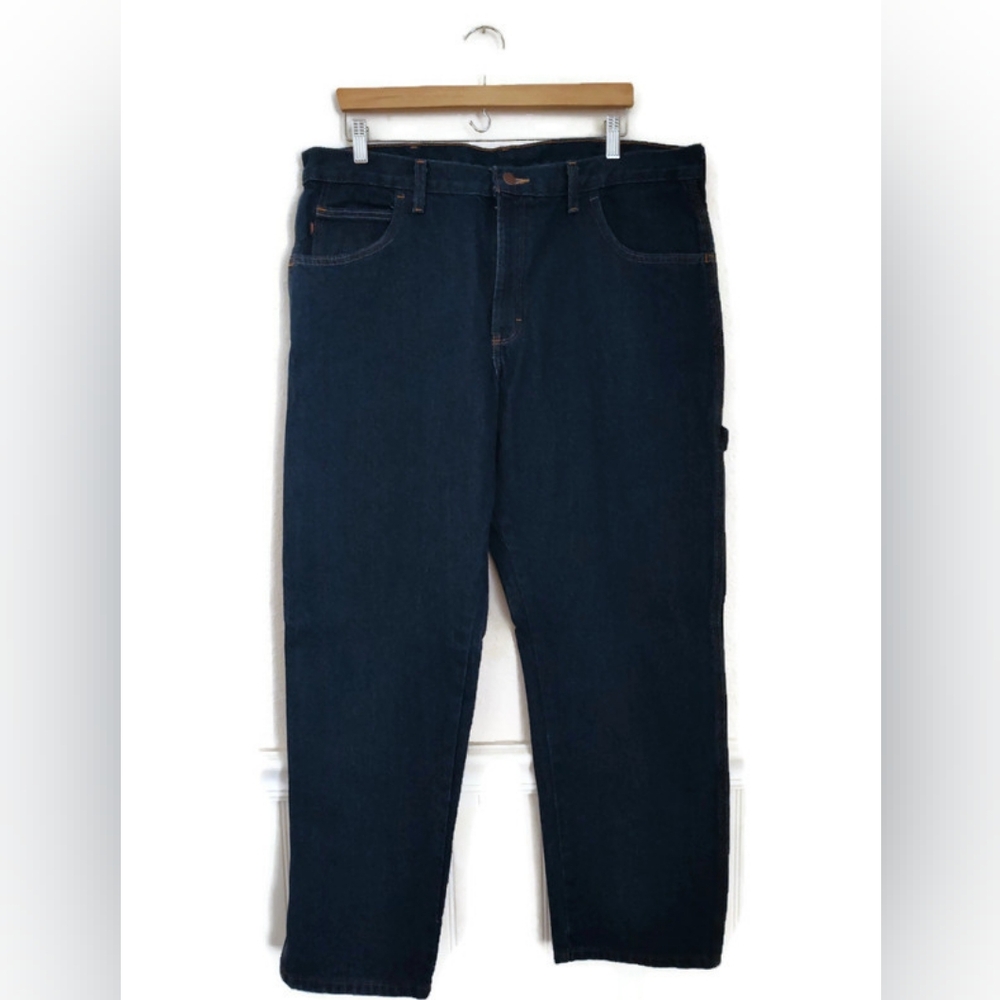 Red Kap Mens Denim Work Pants Jeans Size 38X30 New!!